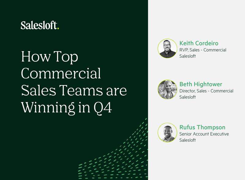 Tactics from top performing commercial sales teams Webinar Header