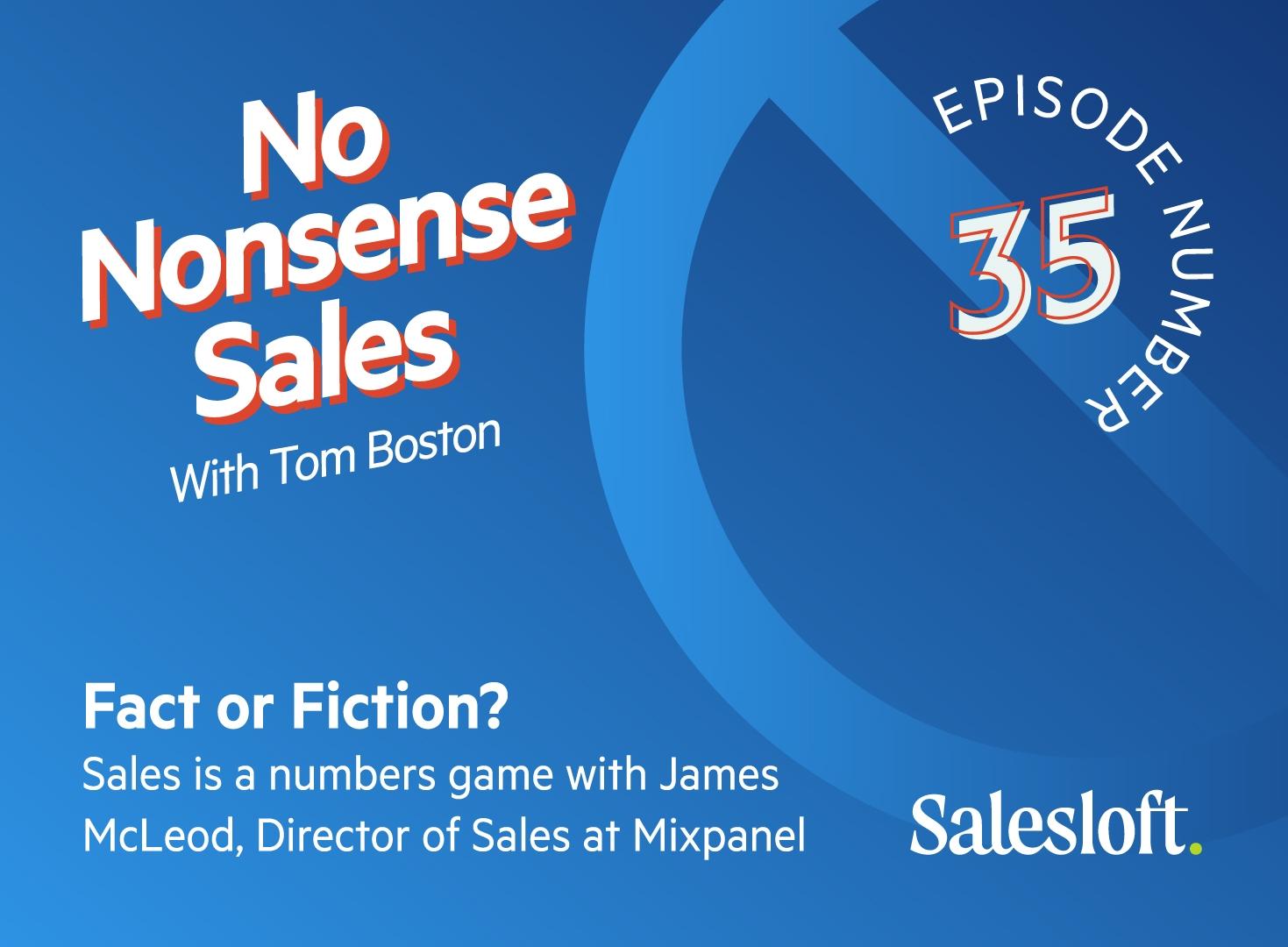 No Nonsense Sales Episode 35