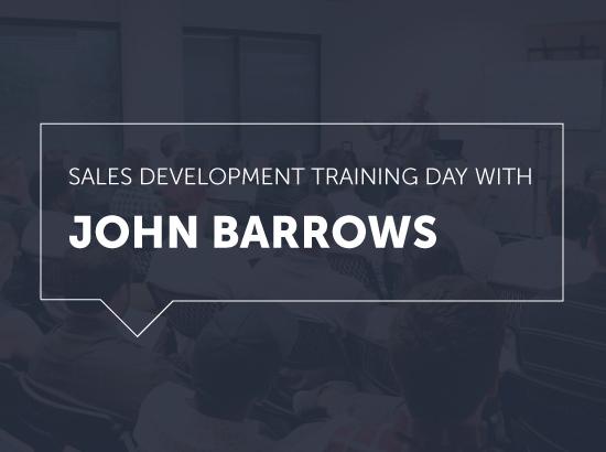 Salesloft SDRs and AEs got up close and personal with sales trainer John Barrows