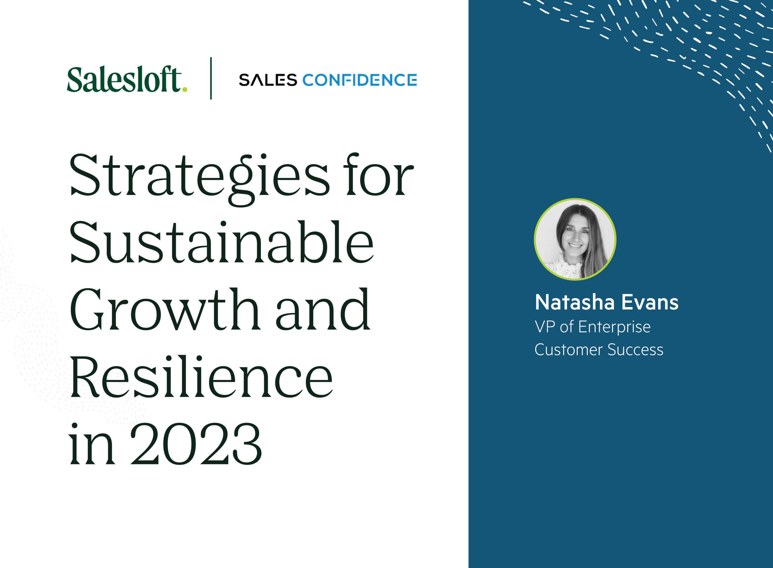 Strategies for Sustainable Growth and Resilience Webinar Header