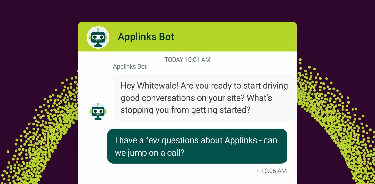 custom chatbot screenshot