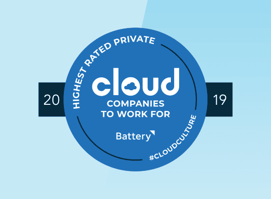 "2019 Best Cloud Companies to work for"