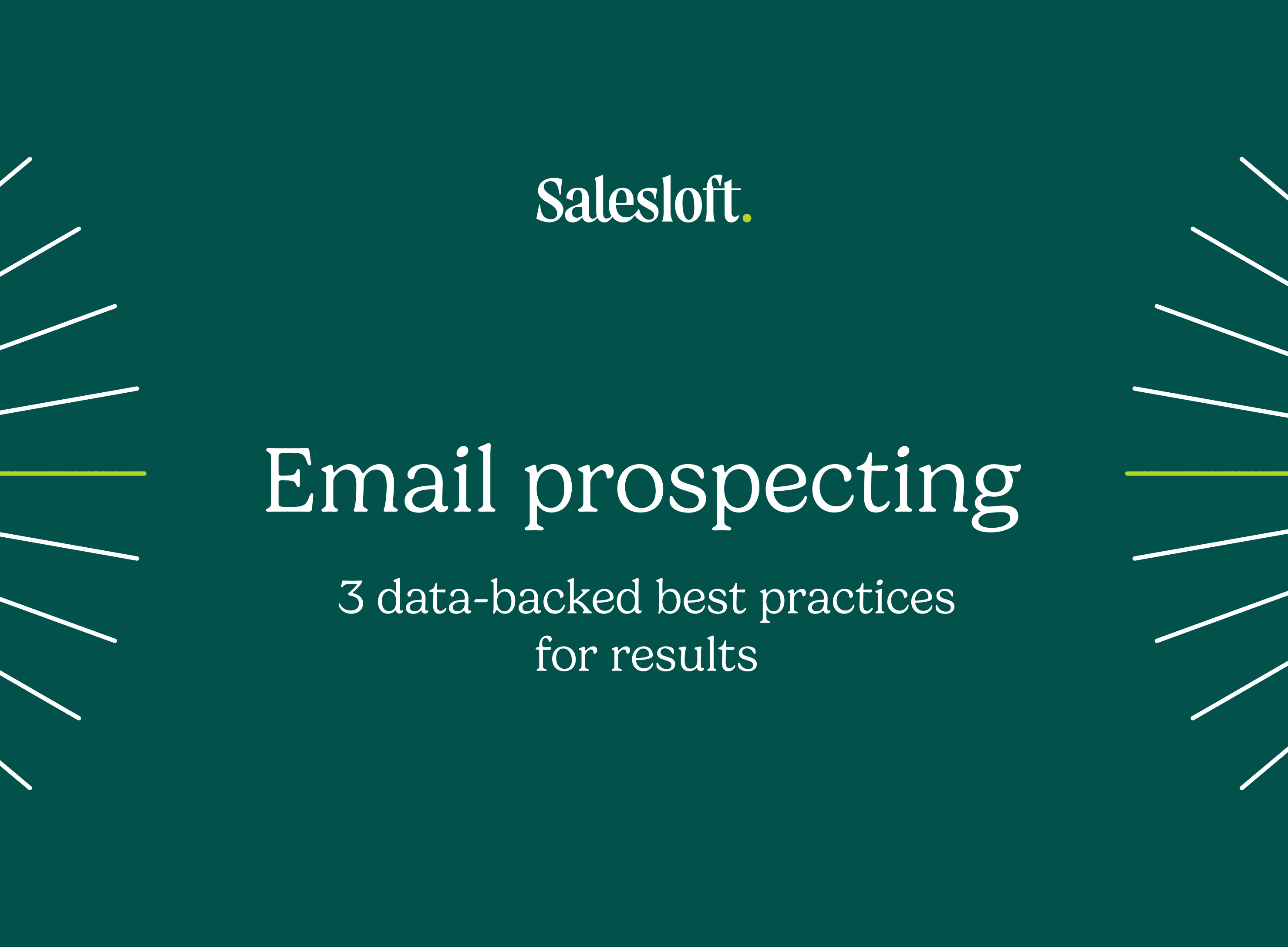 "Email prospecting"
