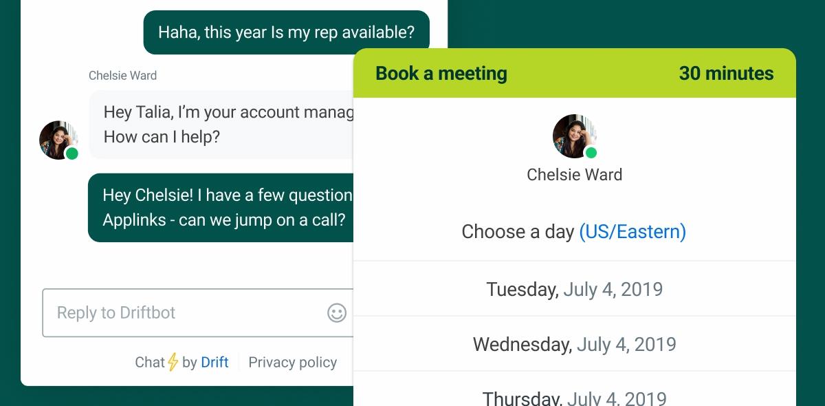 custom chatbot meeting