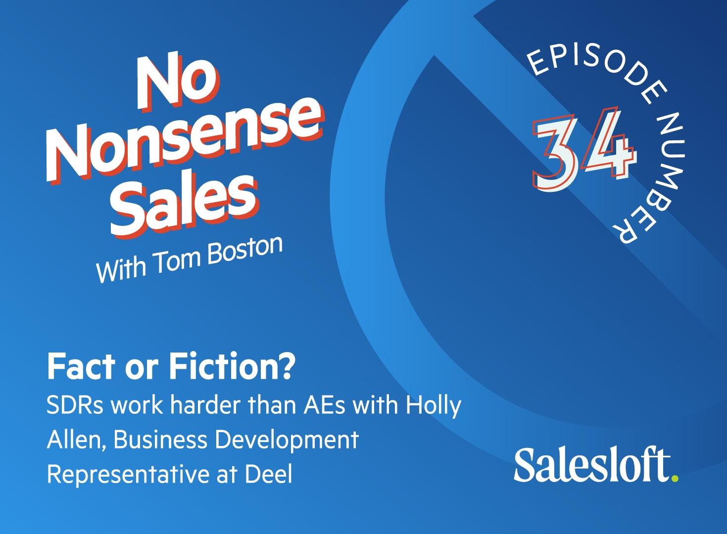 No Nonsense Sales Episode 34