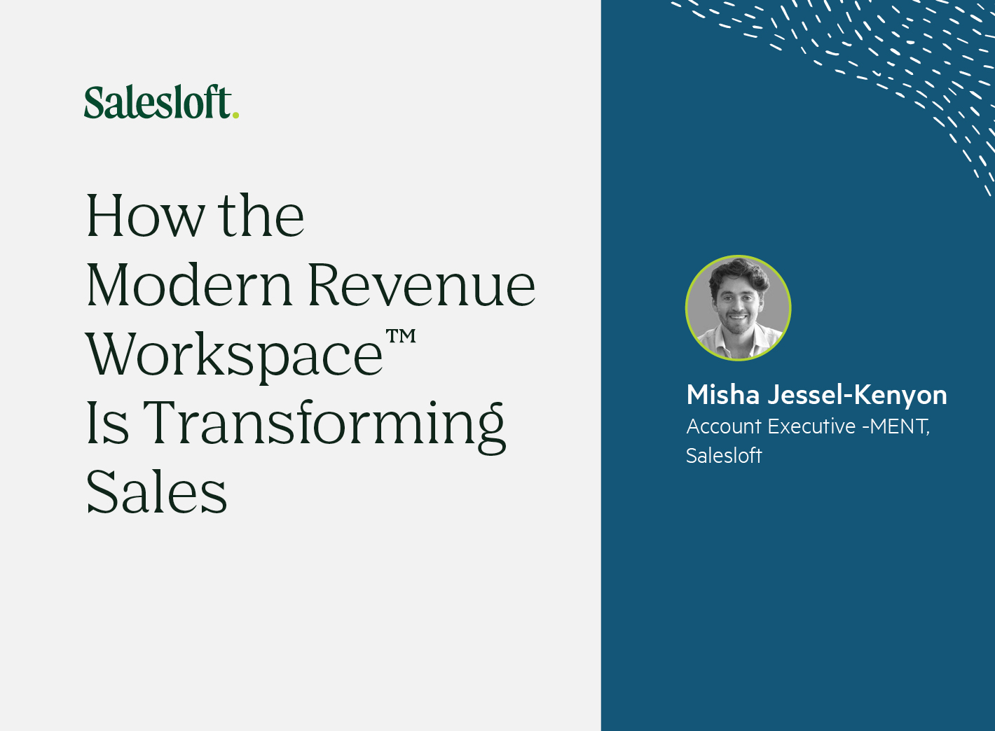 How the Modern Revenue Workspace<sup>TM</sup> Is Transforming Sales