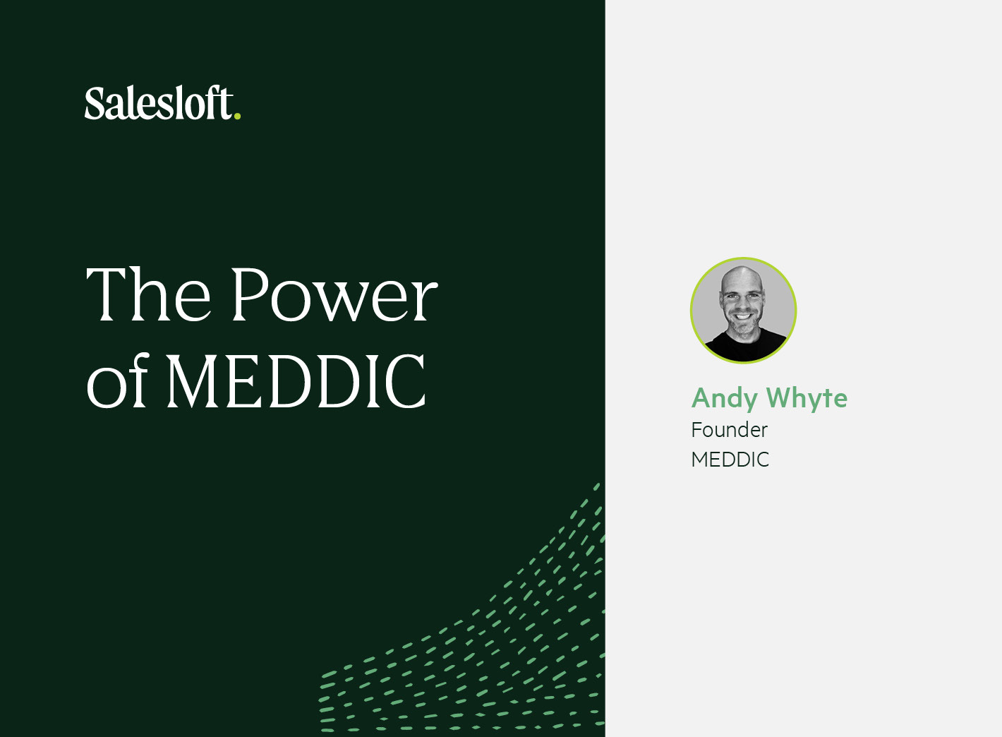 The Power of MEDDIC