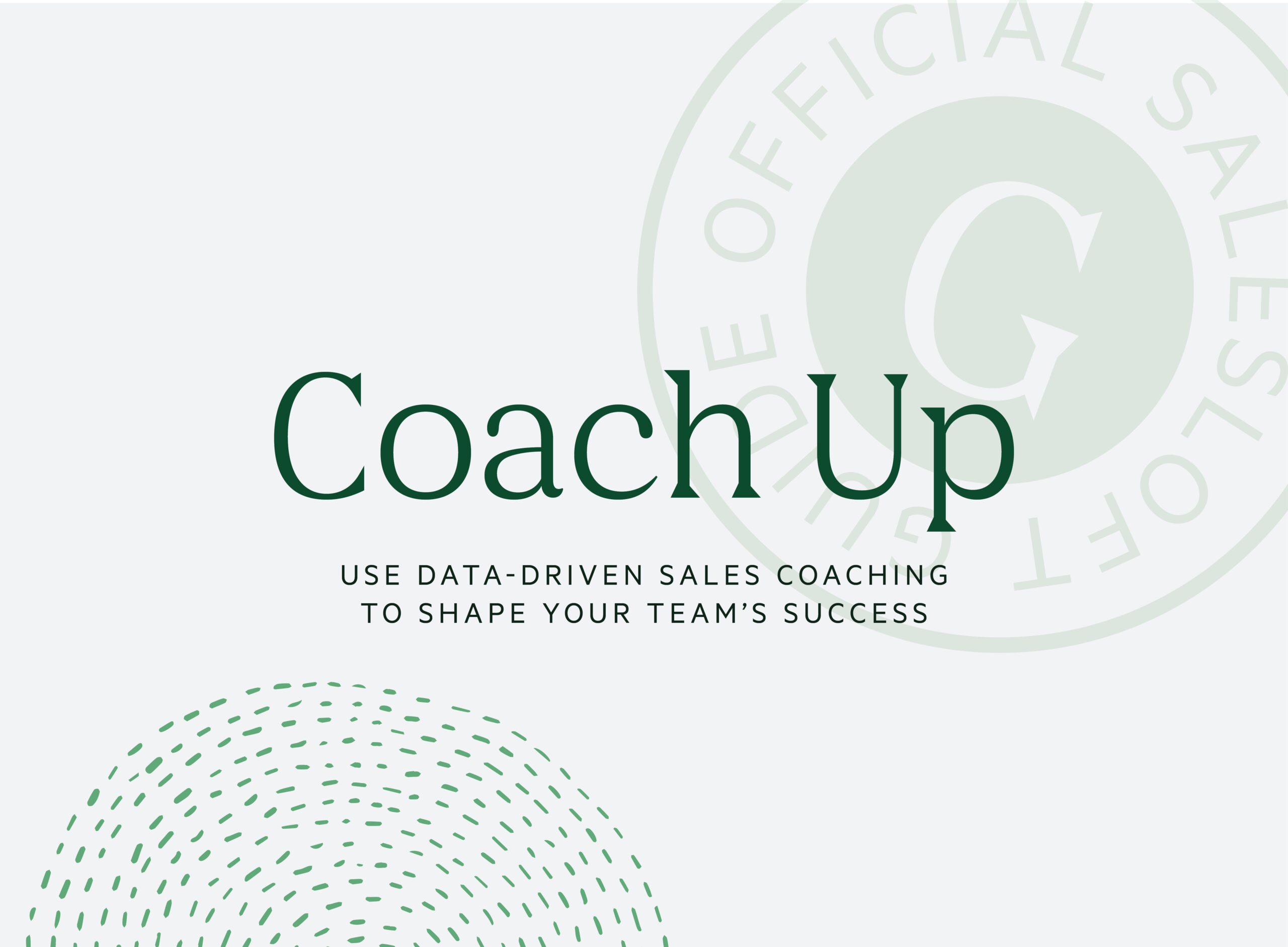 Cover of data-driven coaching guide